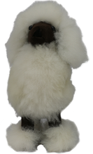Load image into Gallery viewer, 100% Alpaca Fur Stuffed Poodle Medium
