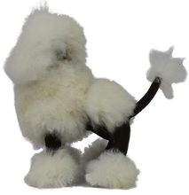 Load image into Gallery viewer, 100% Alpaca Fur Stuffed Poodle Medium
