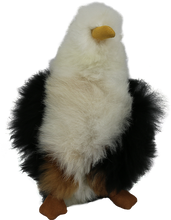 Load image into Gallery viewer, 100% Alpaca Fur Stuffed Eagle
