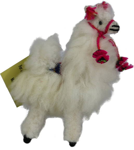 Sassy Llama Figurine