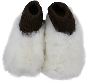 Fluffy Alpaca Fur Slippers
