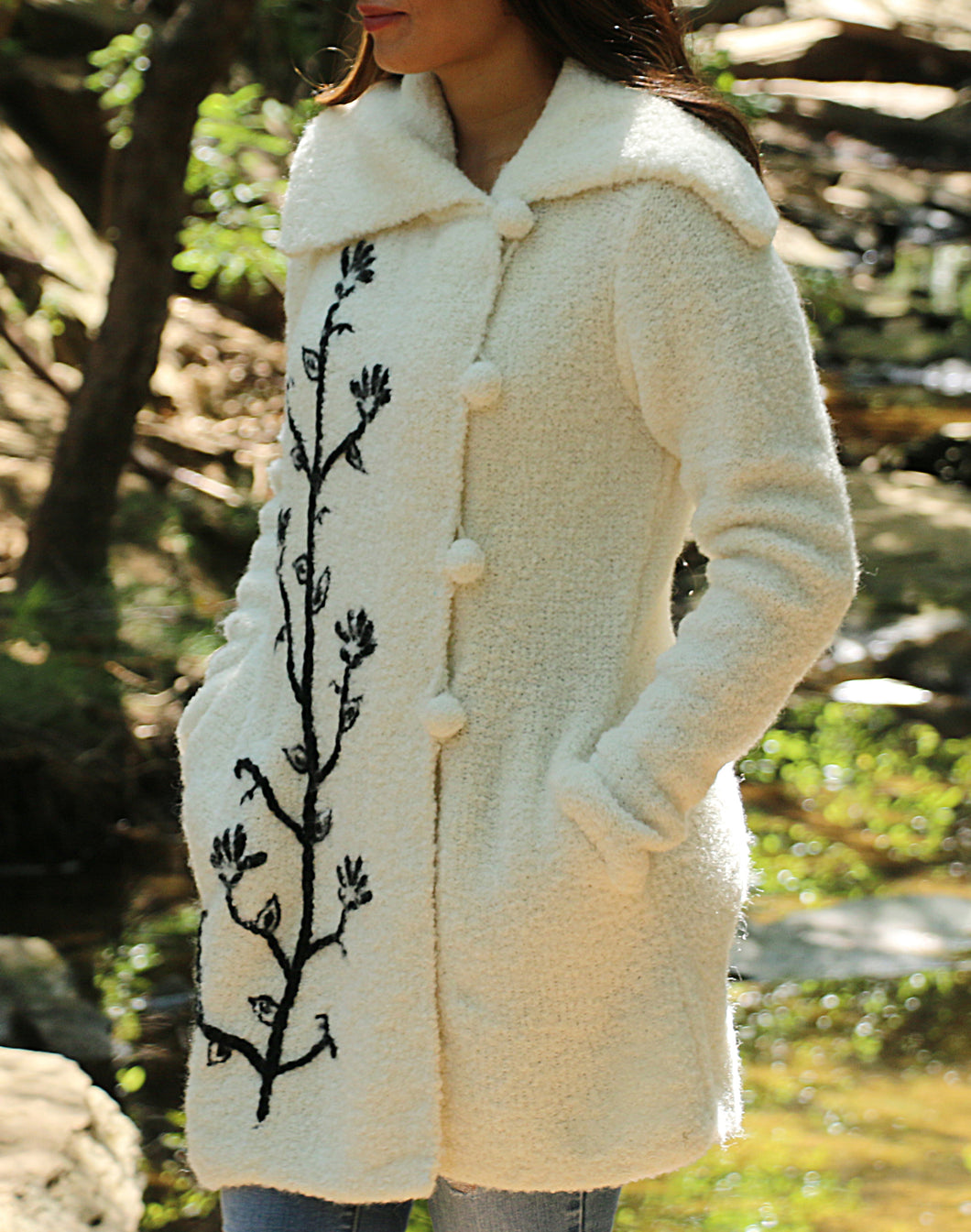 Evelyn Alpaca Overcoat